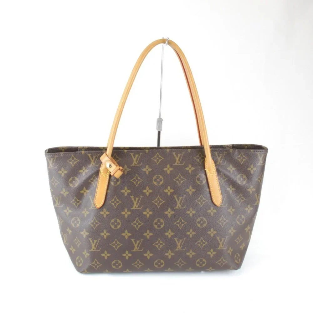 LOUIS VUITTON Brown Monogram Canvas Tote Bag - Picture 2 of 10
